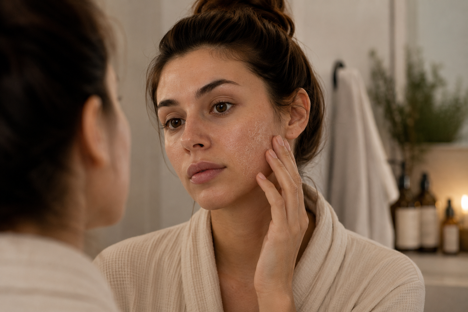 ressecamento facial