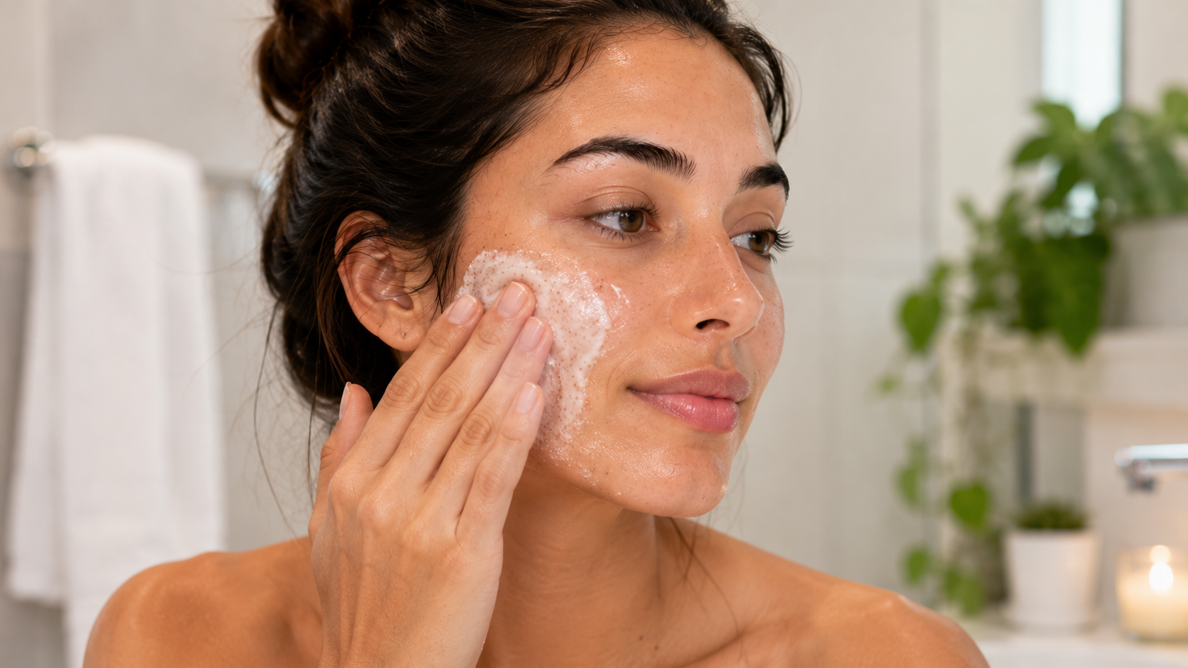 esfoliação facial como fazer passo a passo