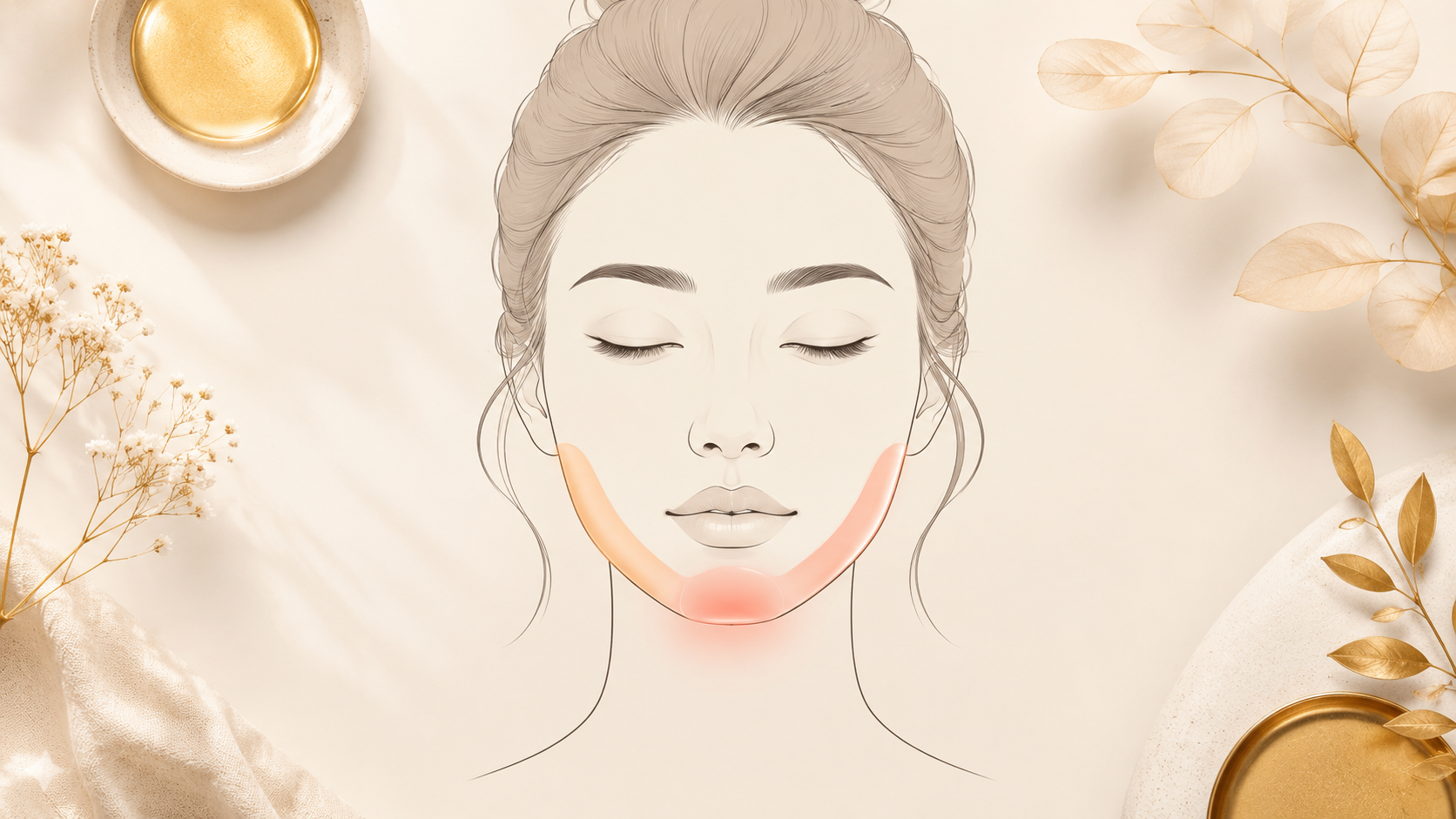 mapa facial acne hormonal queixo mandíbula