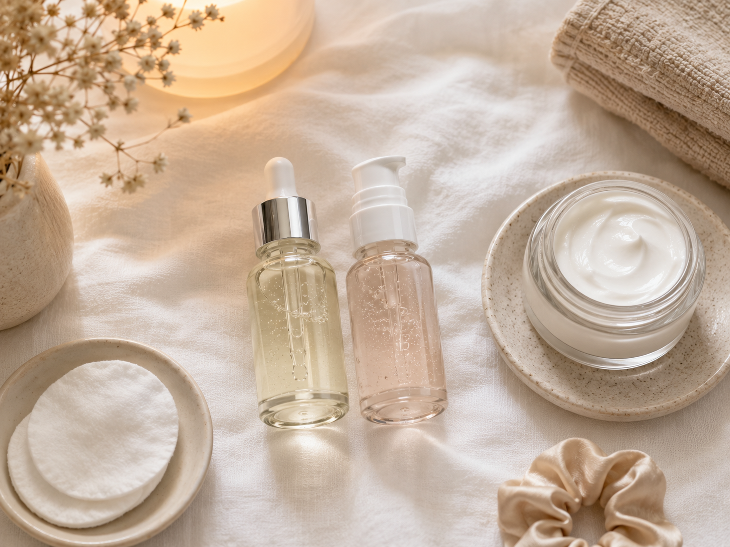 AHA e BHA diferença rotina noturna skincare