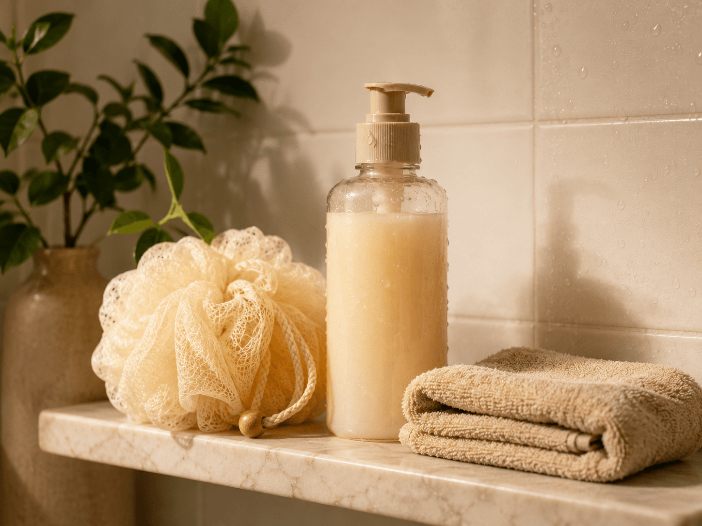 rotina de banho para acne nas costas