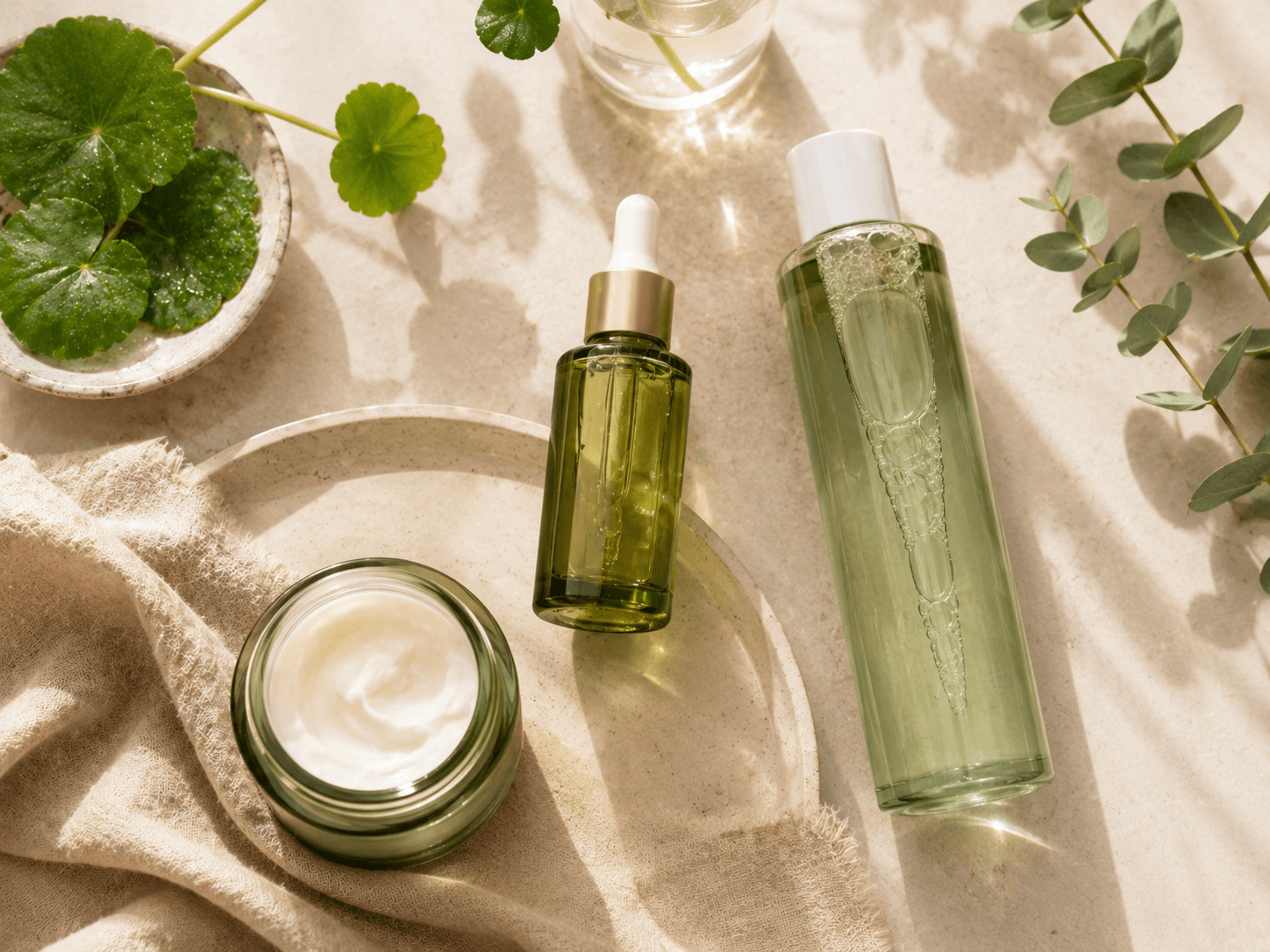 como usar centella asiática na rotina de skincare