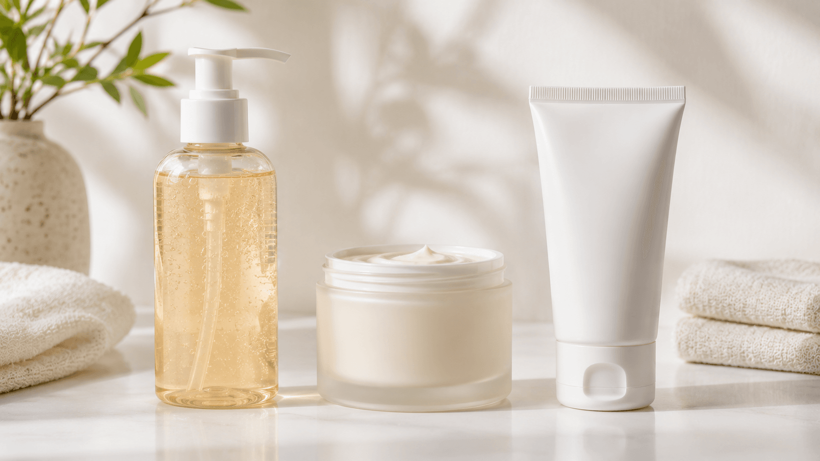 3 pilares rotina de skincare limpeza hidratacao protetor solar
