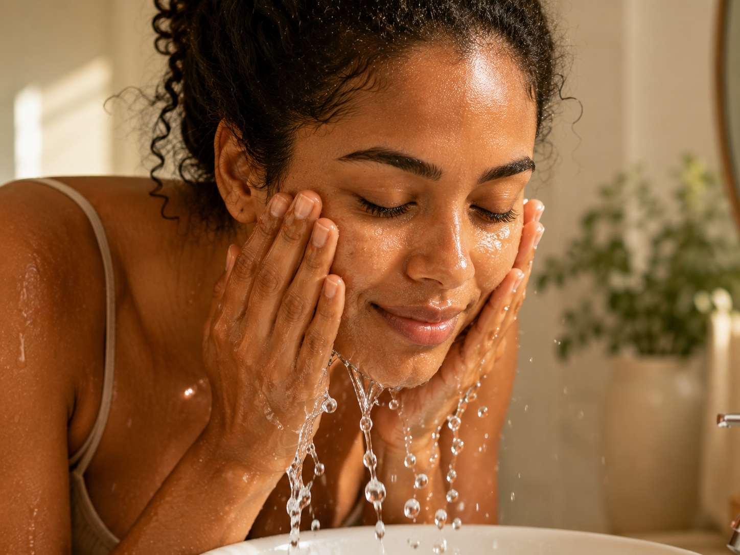 como usar sabonete facial corretamente