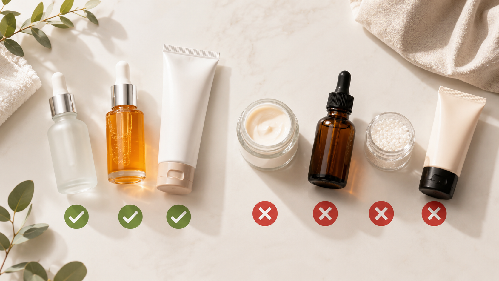 ingredientes proibidos na gravidez skincare