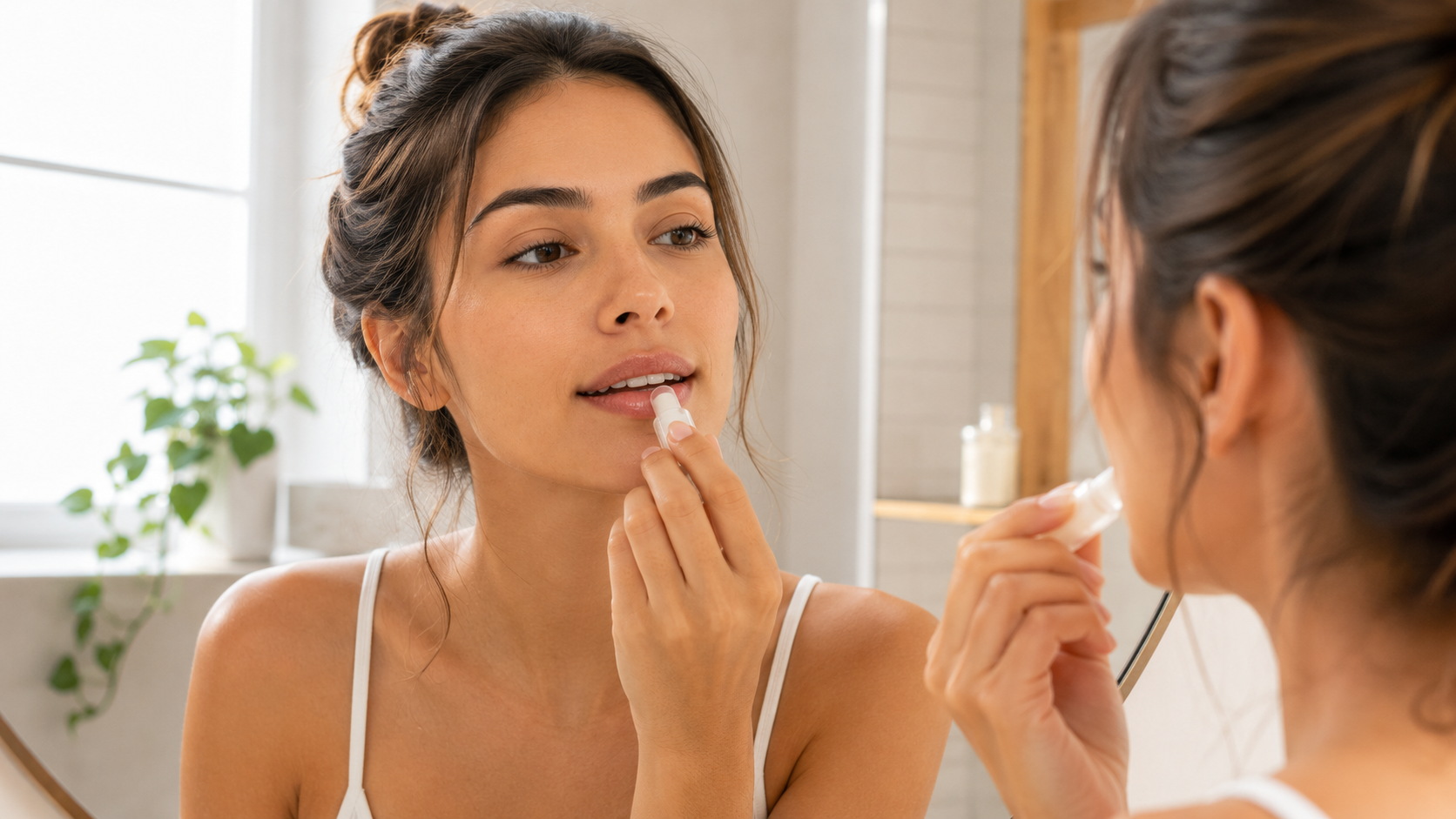 lip care rotina como aplicar hidratante labial