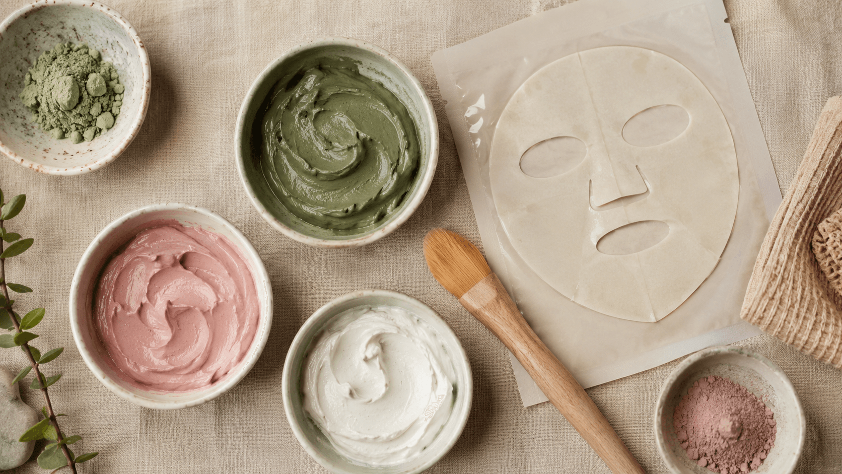 tipos de máscara facial