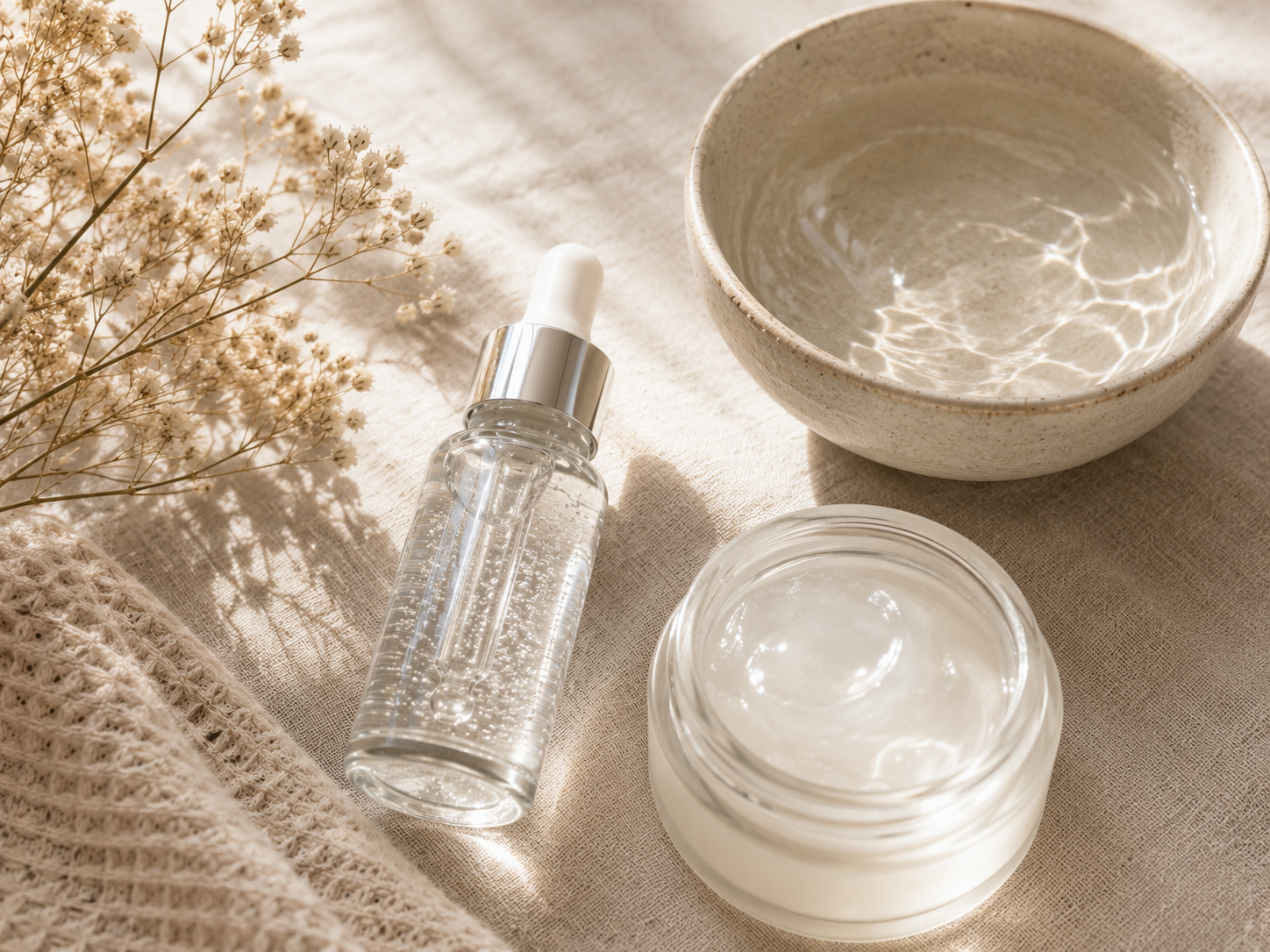 como tratar pele desidratada produtos certos