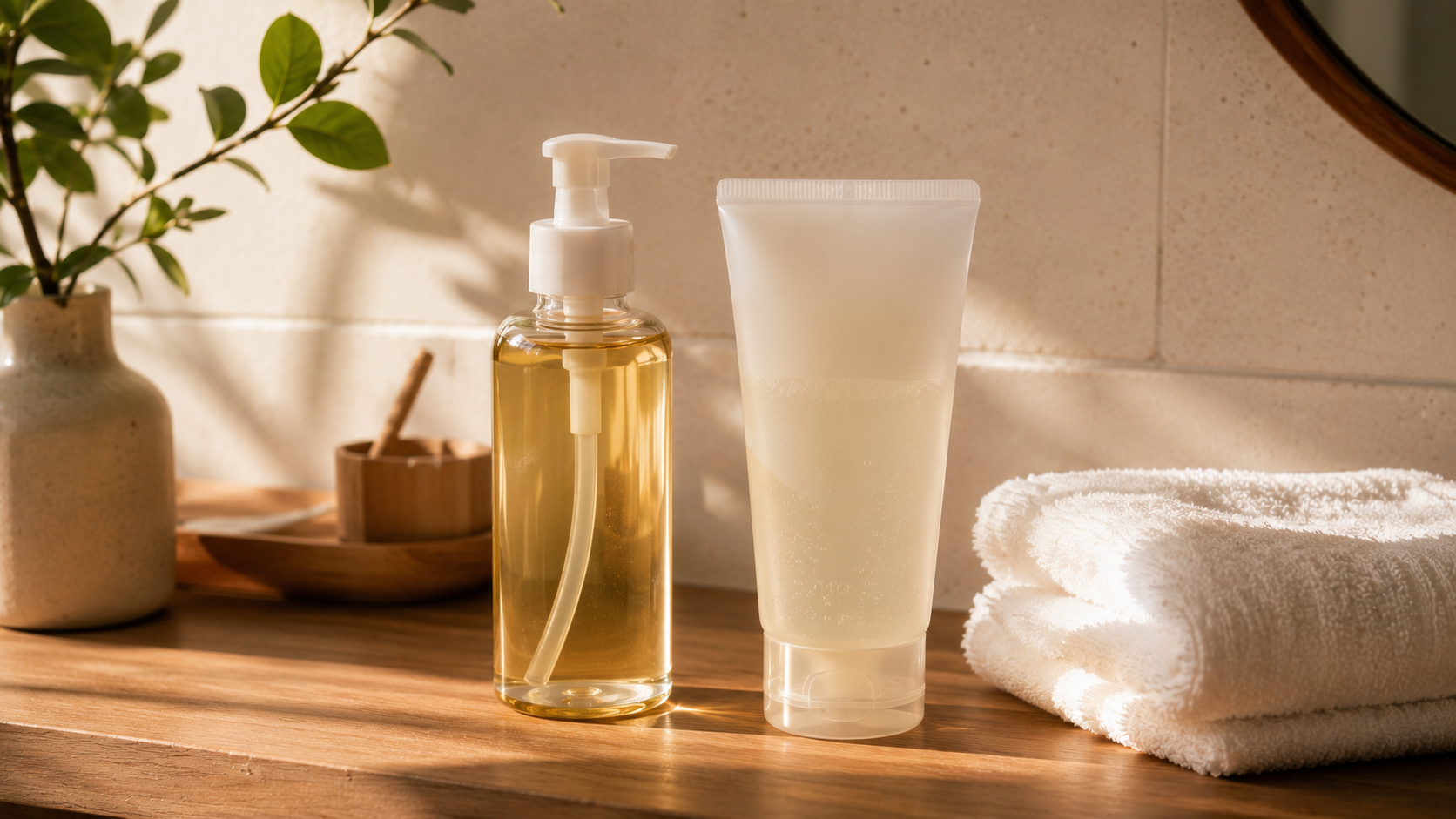 produtos double cleansing limpeza dupla