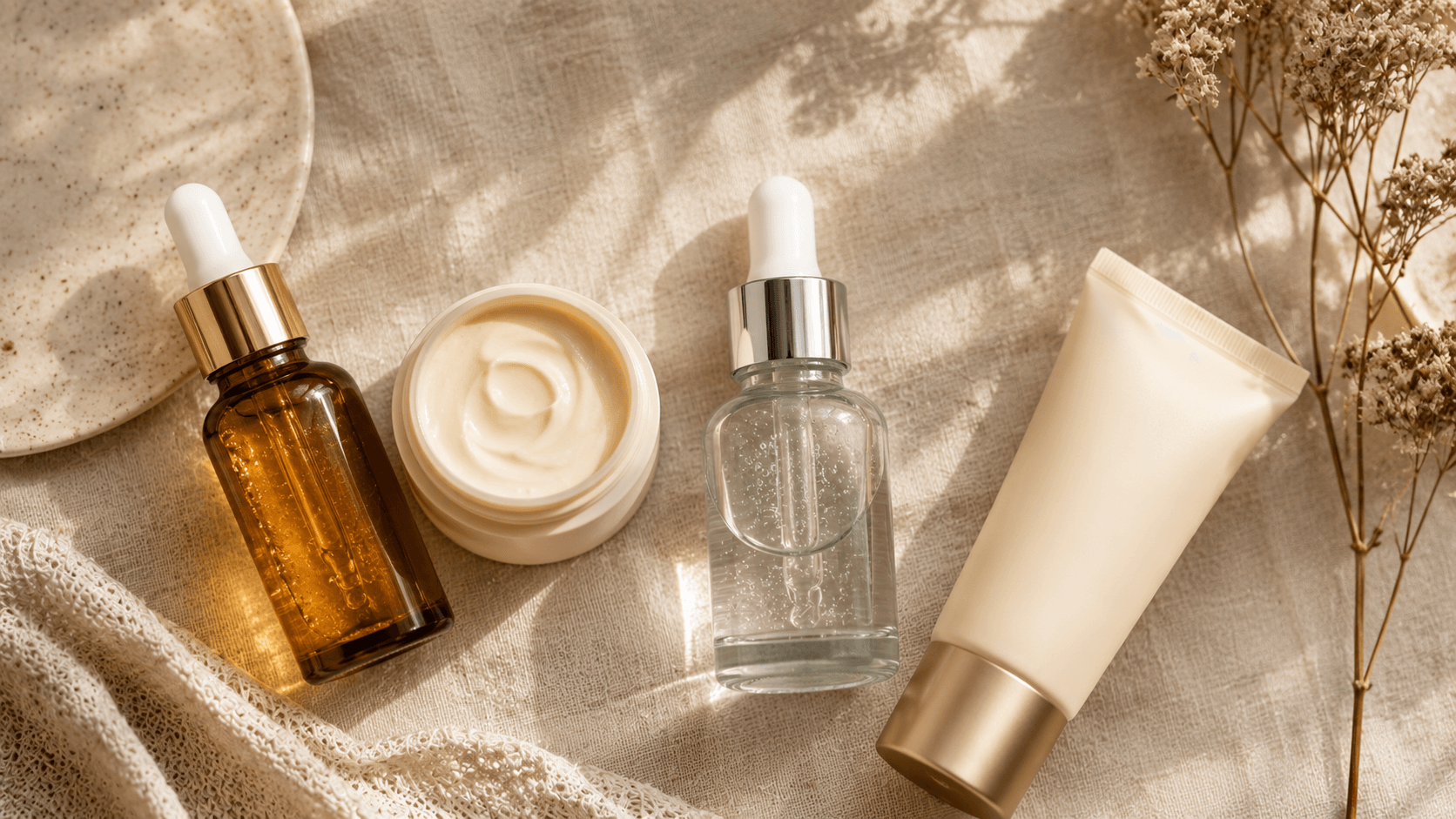 produtos skincare firmeza colágeno flacidez