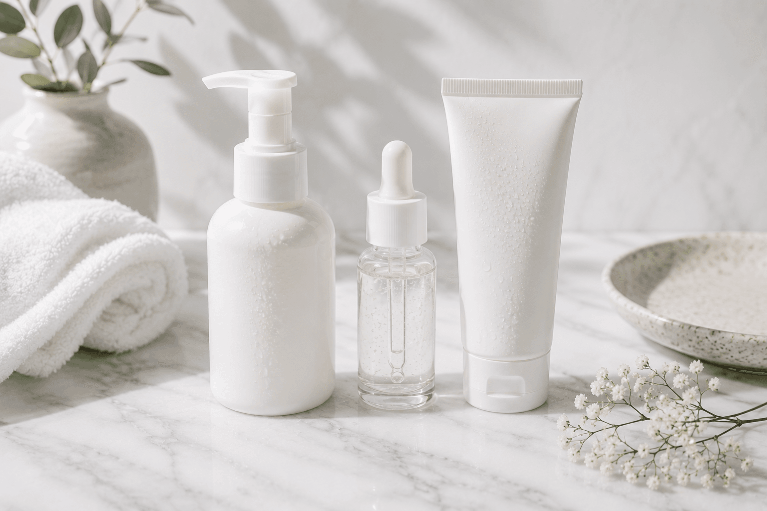 rosácea no rosto rotina de skincare produtos calmantes