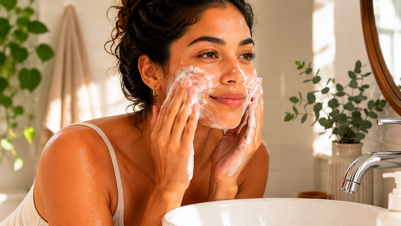 sabonete facial como usar