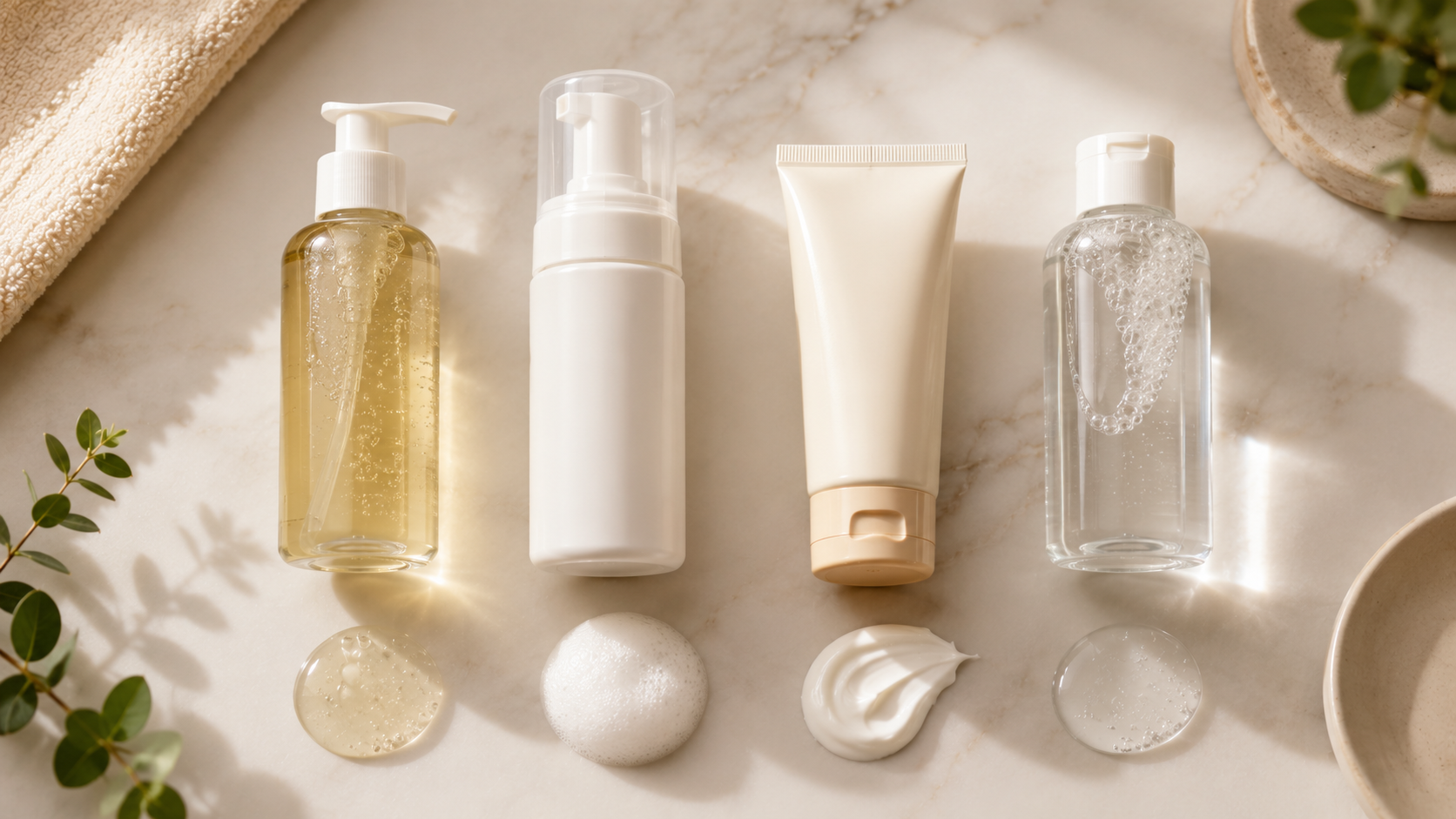 tipos de sabonete facial