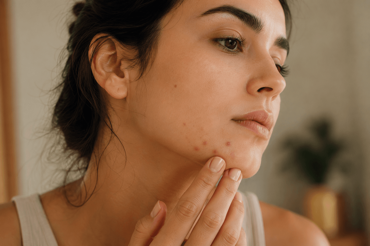 acne hormonal queixo andrógenos pele