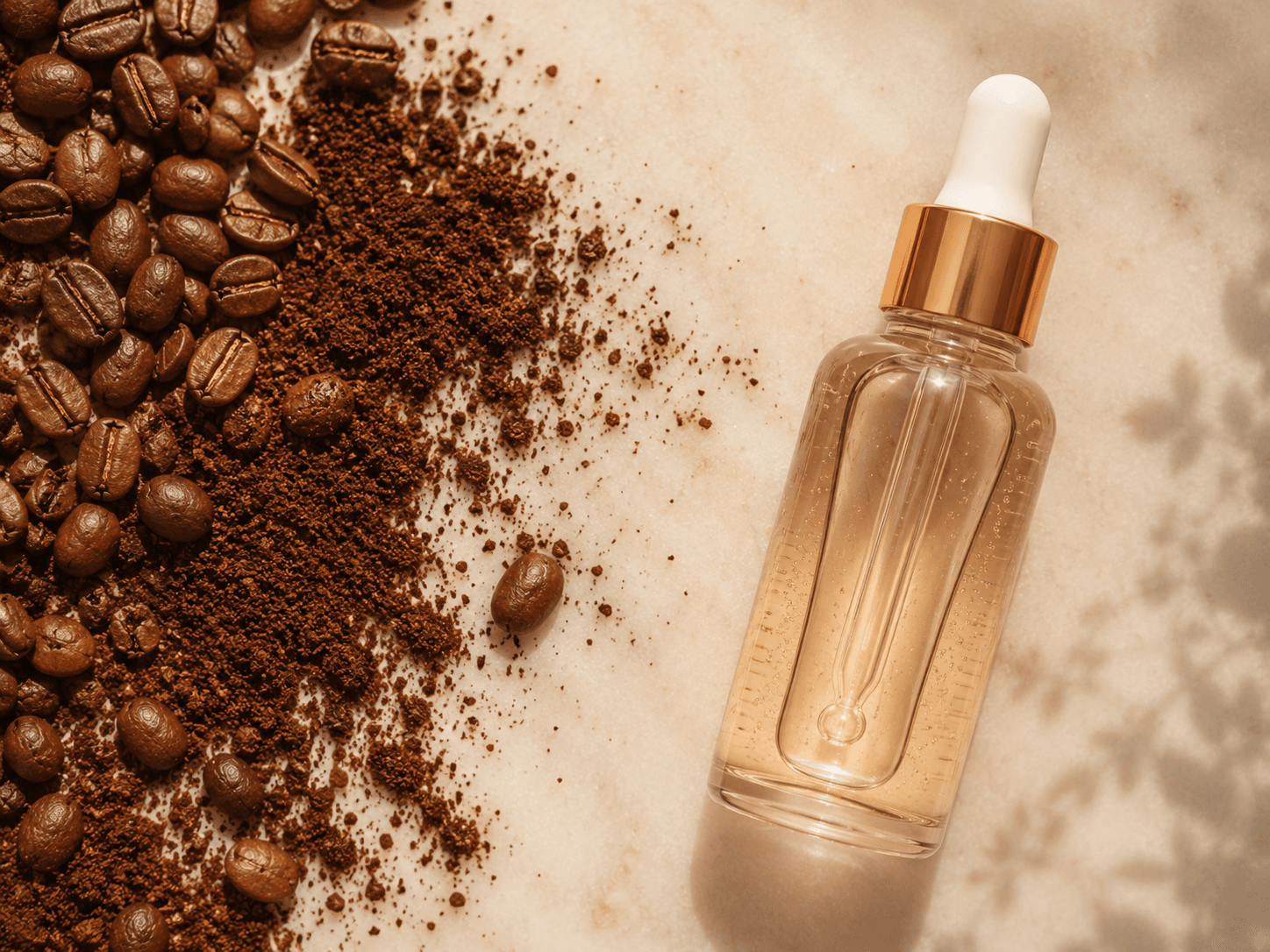 skincare com cafeína ingredientes naturais