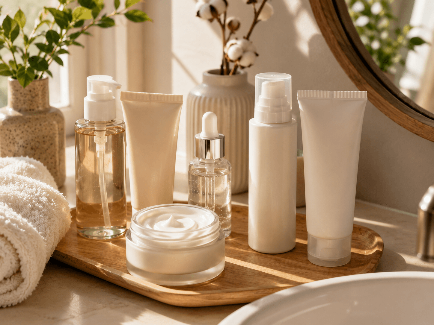 rotina skincare pele seca manhã e noite