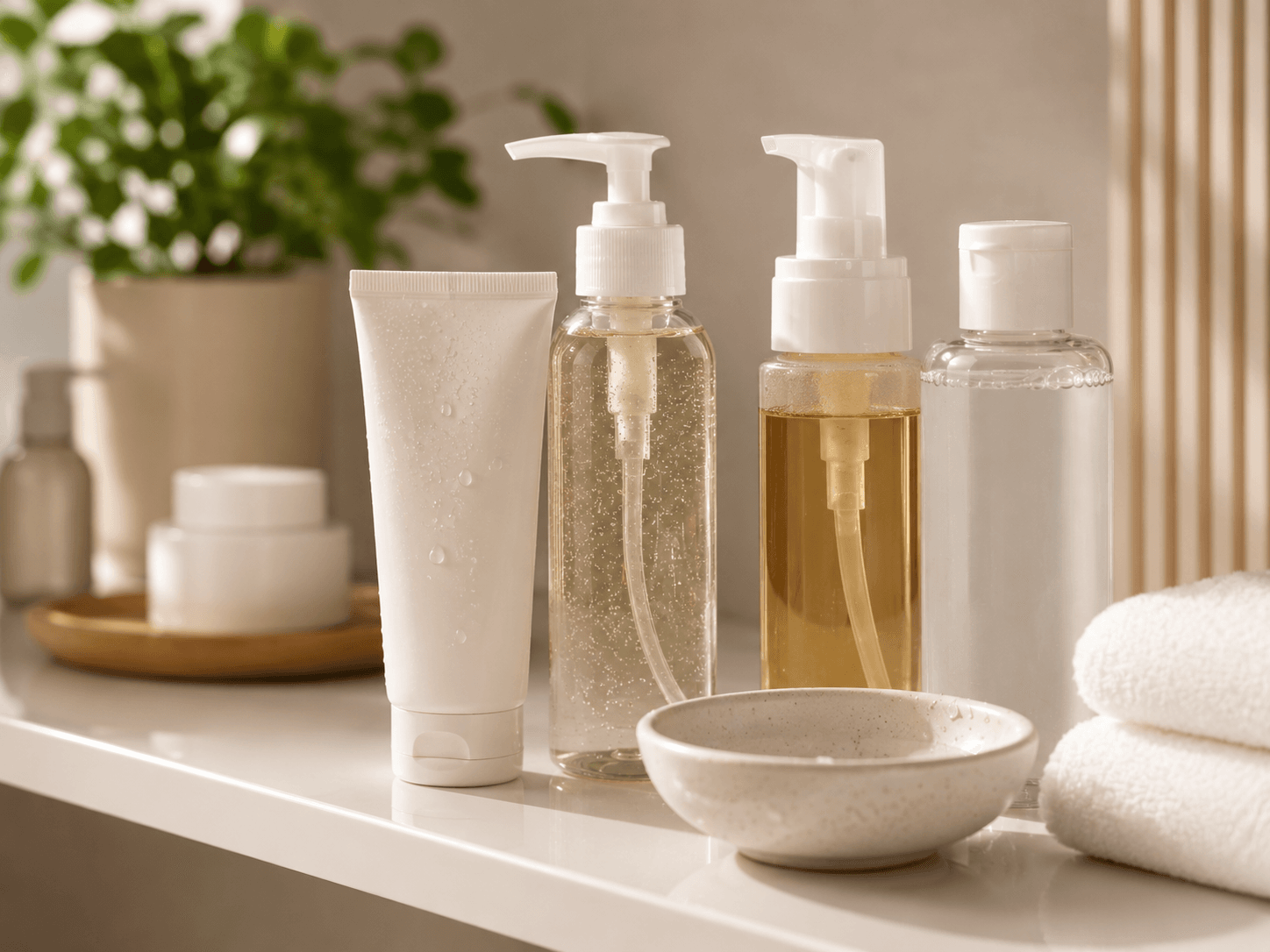 rotina de limpeza facial produtos